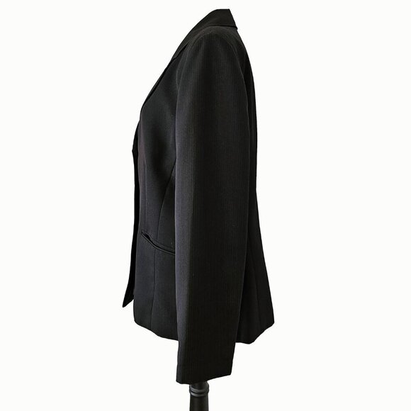 Evan Picone Dark Gray Blazer - Picture 2 of 5